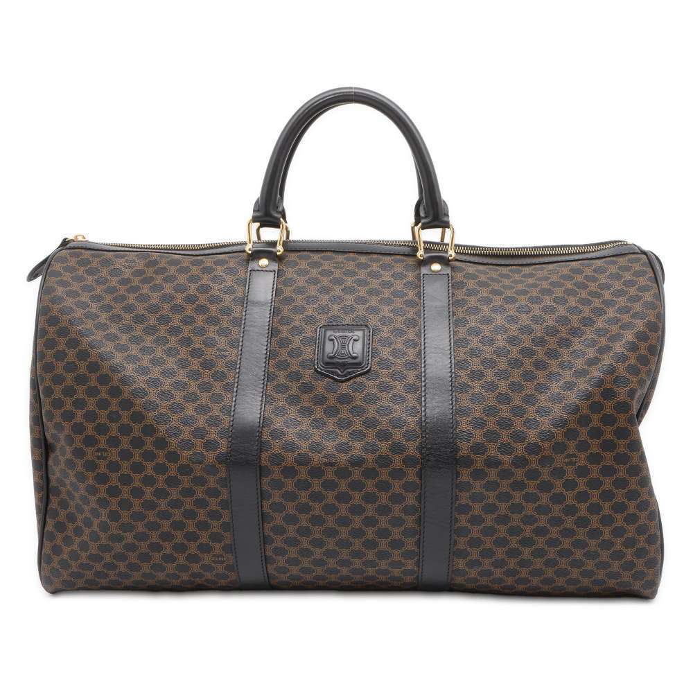 Celine Boston Bag Macadam Travel Black